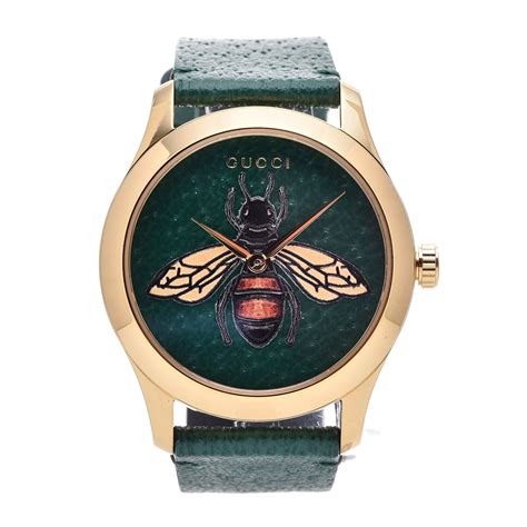 gucci watch stainless bee